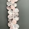 Natural Natural Rose Quartz Heart Smooth Beads 99 mm 8 inch Long String Jewelry Making Gemstone Beads for Necklace Bracelet view 3