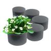 XCEL Floral Foam Blocks - Reusable, Weather Resistant Craft Foam Fresh & Artificial Flower Arrangements, Faux Florist Foam Planters Florist Supplies (Gray 5" Round x 3" Thick - 6 Pack) view 1
