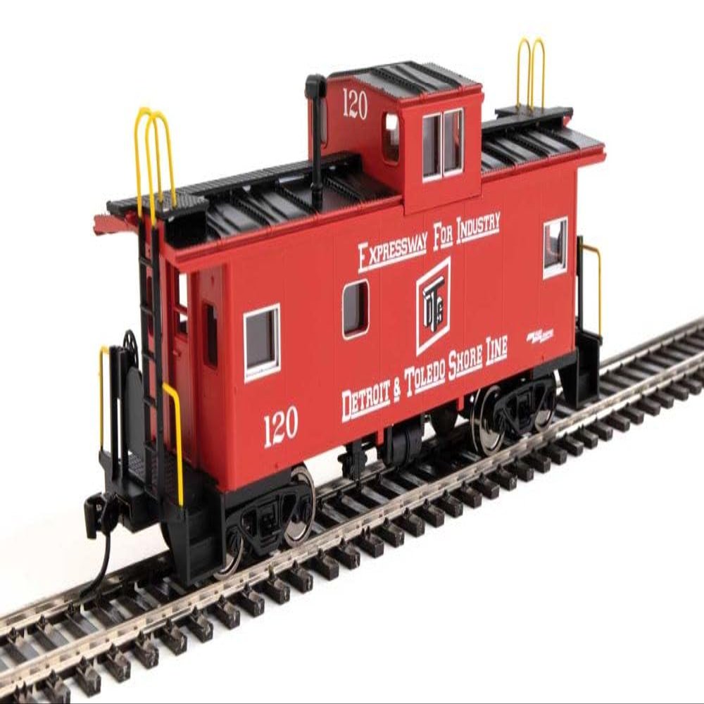 Walthers Mainline 910-8765 HO Scale International Wide-Vision Caboose - Ready to Run - Detroit & Toledo Shore Line #120