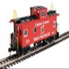 Walthers Mainline 910-8765 HO Scale International Wide-Vision Caboose - Ready to Run - Detroit & Toledo Shore Line #120 view 1