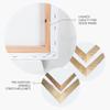 PIXY CANVAS Value Pack of 1 Stretched Canvas 30x40 inch, 3/4 (0.75) inch deep for Your Paintings/Artwrok/Wall Art/Wall Decor (Pack of 1 Canvas, 30 x 40 inch, Landscape) view 2