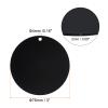 PATIKIL Acrylic Circle Blanks 2 Inch, 30 Pack Round Clear Disc Ornaments for DIY Keychain Project Crafting, Transparent view 2