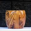 Handmade Wooden Yarn Bowl for Knitting Yarn Skein Holder - Best Gift for Mother Birthday Christmas - Large Size view 2