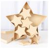 Paper Mache Star with Star Boxes Set of 7 by Factory Direct Craft for Holiday Decorations and Gift Packaging - 12 Inches & 3-3/8 Inches view 1