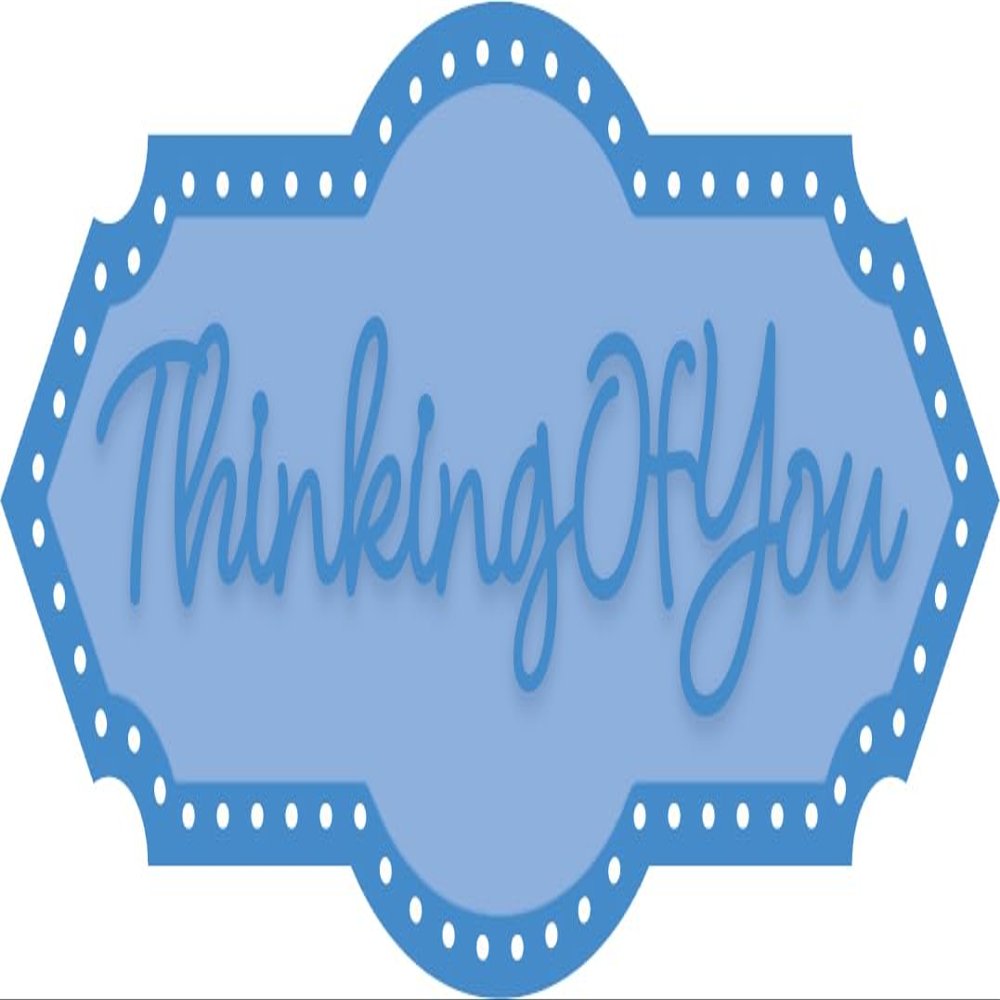 Creative Expressions Jamie Rodgers Fairy Wishes-Thinking of You Craft Die, 3.6 in x 1.5 in, Metal
