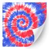HTV4U Glitter American Theme Patterned Heat Transfer Vinyl (Glitter American Flag Tie Dye, 12" x 5 Yards) - USA Printed Heat Press Film Paper, Iron on Graphic Design for Fabric, Craft view 1