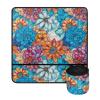 Psesaysky Mandala Sewing Machine Mat Non Slip Sewing Machine Muffling Mat Madam Sew with Small Cylinder Reduce Vibration and Noise Home Decor view 1