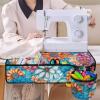 Psesaysky Mandala Sewing Machine Mat Non Slip Sewing Machine Muffling Mat Madam Sew with Small Cylinder Reduce Vibration and Noise Home Decor view 4