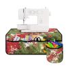 Psesaysky Dog Tree Sewing Machine Mat with Pockets Reduce Noise Christmas Sewing Machine Pad for Table Dust-proof Xmas Decor Reduce Vibration view 2