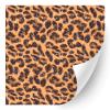 HTV4U Glitter Animal Patterned Heat Transfer Vinyl (Leopard, 12" x 5 Yards) - Iron on Vinyl, Printed Patterns for Shirt, Heat Press Machine view 1