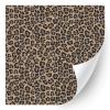 HTV4U Glitter Animal Patterned Heat Transfer Vinyl (Leopard Tan, 12" x 5 Yards) - Printed Heat Press Transfer Paper, Iron on Vinyl for T-Shirt, Fabric view 1