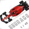 Xiangtat 1/43 F1 2023 SF23 16# Charles Leclerc Scuderia SF23 55# Carlos Sainz Alloy Car Die Cast Car Model Collection Gift (SF23 16# W/Helmet) view 4
