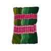 Friendship Bracelet String 12 Skeins, Embroidery Floss Cross Stitch Embroidery Thread Floss Bracelet Making Yarn, Craft Floss (Green Series) view 1