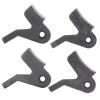 801 Peeling Machine Spare Part and Metal Craft Supplies, Long-Lasting Metal Skiving Machine Presser Foot, Golden Wheel Shovel Tissue Machine (30mm) view 1
