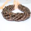 Natural Andalusite Rondelle Faceted Beads 5-6 mm 13 inch Long String Jewelry Making Gemstone Beads for Necklace Bracelet view 1