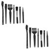 STOBOK 2sets Portable Dirt Multipurpose Cleaning Tools Keyboard and Home Use Kit Brushes and Tweezers for Cleaning view 1