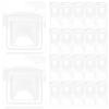 GANAZONO 100pcs Wax Melt Molds Candle Molds for Wax Melting Soap Making and Chocolate Crafts Versatile Empty Clamshell Design for Easy Storage and Access view 4