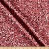 Blush Stretch Velvet Sequin Fabric by The Yard, Glitter Spandex Material Ideal for Sewing, DIY, Crafts, Apparel, Decoration, & More - 1/2 Yard view 1