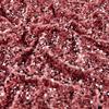 Blush Stretch Velvet Sequin Fabric by The Yard, Glitter Spandex Material Ideal for Sewing, DIY, Crafts, Apparel, Decoration, & More - 1/2 Yard view 3