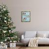 Stupell Industries Winter Cardinals Perched Framed Floater Canvas Wall Art by Dogwood Portfolio view 2