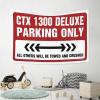 Funny House Decor Ctx 1300 Deluxe Parking Only Tapestry Bar for Man Cave Dorm Room Tapestry (Size : 75X100CM) view 4