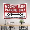 CakJuice Funny Tapestry Mooney M20R Parking Only Tapestry Funny Tapestry Funny Room Decor (Size : 75X100CM) view 3