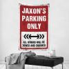CakJuice Funny Tapestry Jaxon'S Parking Only Tapestry Funny Tapestry Funny Room Decor (Size : 100X150CM) view 2