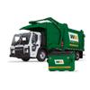 First Gear WM 1/34 Scale Mack LR with McNeilus Meridian Front Loader and Trash Bin view 2