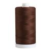 Connecting Threads Brown 100% Cotton Thread for Sewing, Quilting, and Crafting - 50-Weight - 1200 Yard Large Spool (Pioneer) view 1