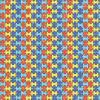 HTV4U Glitter Autism Awareness Patterned Heat Transfer Vinyl (Autism Puzzle, 12" x 5 Yards) - Iron on Vinyl, Heat Press Transfer for DIY T-Shirt, Tote, and Garments view 1
