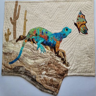 Hi Neighbor Quilt Fabric Kit and Pattern from Arlene Walsh Designs, Southwest Pattern