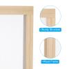 PATIKIL 7.1"x5.9" Wooden Paper Making Screen, 4 Pack Paper Making Mold Frame Papermaking Mould Deckle for DIY Paper Craft Tool Dried Flower Handcraft, Natural Color view 3