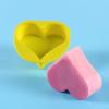 Handmade Kitchen Cake Baking Silicone Mold with 4-Sided and 6-Sided Love Soap Candle Mold view 3
