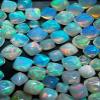 5MM Ethiopian Opal,20Pcs Cabochon AAA Quality Ethiopian Opal,20Pcs SQUARE Cabochon Ethiopian Opal Cabochon Natural welo opal multi fire opal loose Gemstone For Jewelry Making view 3