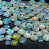 5MM Ethiopian Opal,20Pcs Cabochon AAA Quality Ethiopian Opal,20Pcs SQUARE Cabochon Ethiopian Opal Cabochon Natural welo opal multi fire opal loose Gemstone For Jewelry Making view 4