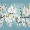 Diamond Painting Bird Flower Diamond Art 5D Diamond Painting Kits for Adults DIY Paint by Numbers, Big Diamond Paintings diamond dot Gem Art Crafts for Wall Art Home Decor Gift (32x64 Inch),c124 view 1