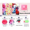 Diamond Painting Bird Flower Diamond Art 5D Diamond Painting Kits for Adults DIY Paint by Numbers, Big Diamond Paintings diamond dot Gem Art Crafts for Wall Art Home Decor Gift (32x64 Inch),c124 view 4