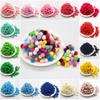 GIOTEL 300pcs 10mm Pompom Ball for DIY Craft Supplies Materials (Color : 28 Blue, Size : 10mm 20g) view 2