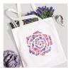 HTV4U Glitter Floral Patterned Heat Transfer Vinyl (Kaleidoscope Flowers, 12" x 12") - Printed Iron on Vinyl, Heat Press Paper for T-Shirt, Fabric view 3