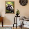 NSUAJOF Raccoon Diamond Painting Kits Flower Raccoon Full Round Drill Adults Beginners DIY 5D Art Painting for Interior Decoration Home Wall Decor Gifts 16x20 Inch view 4