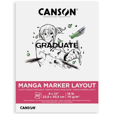 Canson Graduate Paper Pad, White