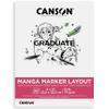 Canson Graduate Paper Pad, White view 1