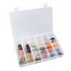 TEHAUX Plastic Storage Container for Jewelry 36 Grid Organizer Box Removable Dividers for Rings and Beads view 3