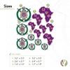 Desert Cactus Omega Psi Phi Sticker OPP Omega Man Divine 9 Multiple Size Sheet Decal Laptop Water Bottle Car (T1-3) view 2
