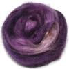 Hand Dyed FIRESTAR Nylon Fiber for Spinning, Blending, Felting and Doll Making. Trilobal Nylon Combed Top. Rum Radiance view 1