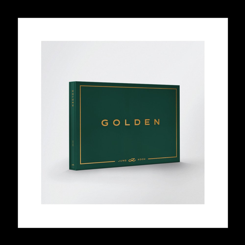 BTS JUNGKOOK GOLDEN 1st Solo Album Contents+Photobook+Photocard+Tracking Jung Kook (Standard SHINE Version)