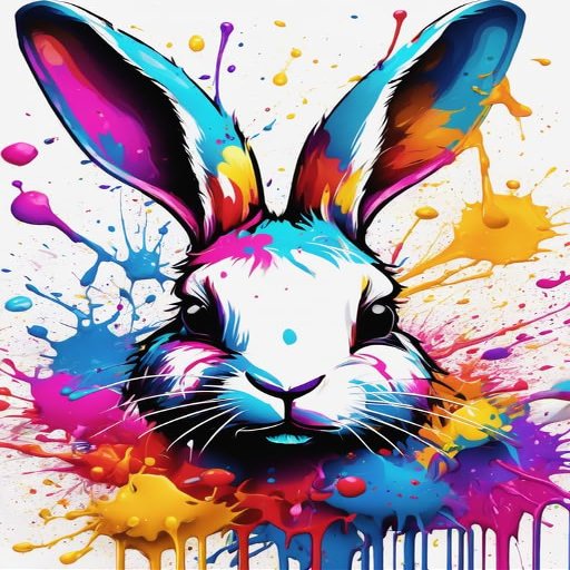 DIY 5D Animal Rabbit Diamond Painting by Number Kits,Murphys Bunny Crystal Rhinestone Diamond Embroidery Paintings Pictures Arts Craft for Home Wall Decor 16x20inch
