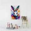 DIY 5D Animal Rabbit Diamond Painting by Number Kits,Murphys Bunny Crystal Rhinestone Diamond Embroidery Paintings Pictures Arts Craft for Home Wall Decor 16x20inch view 4