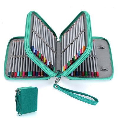 FORINC pencil case Estuche De Lpices De 78 Ranuras Para La Escuela, Caja De Bolgrafos Para Nia Y Nio, Bolsa De Cartucho Grande, Estuche De Papelera, Kit De Portalpices pencil pouch (Color : C)