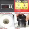 CIRONI Gold Melting Furnace, 2102F Digital Melting Furnace Machine, Electric Melting Furnace Tongs with Mesh Guard and Graphite Crucible, for Refining Metals Gold Silver Tin Aluminum view 4